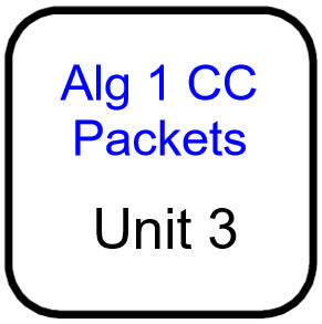 A1 Common Core Packet for Unit 3