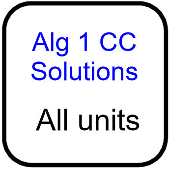 A1 Common Core Solutions for all units