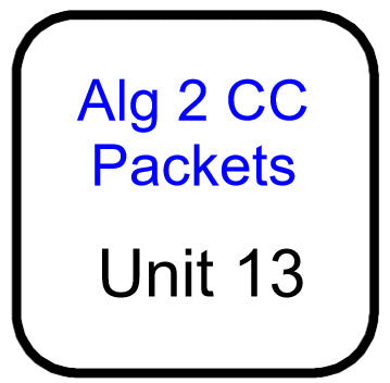 A2 Common Core Packets for Unit 13