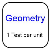 Geometry HOMESCHOOL - 1 Test per unit