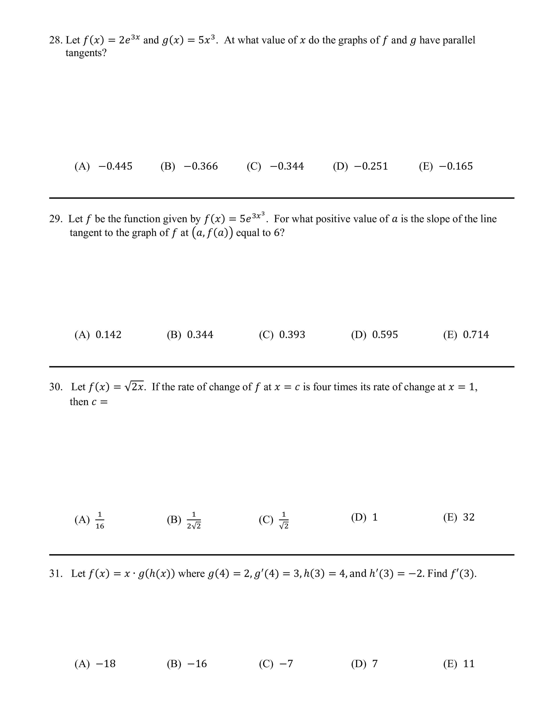 AP Calculus AB Workbook – Flipped Math