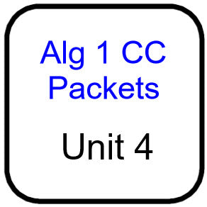 A1 Common Core Packet for Unit 4