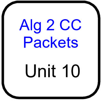 A2 Common Core Packets for Unit 10