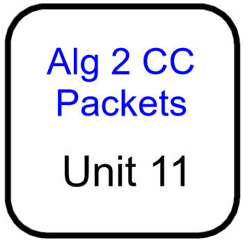 A2 Common Core Packets for Unit 11